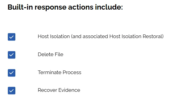 Responding to Alerts in EDR