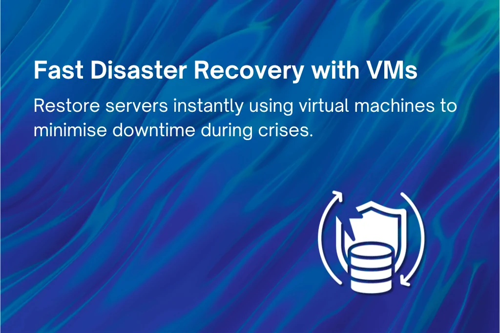 Fast disaster Recovery With VMs